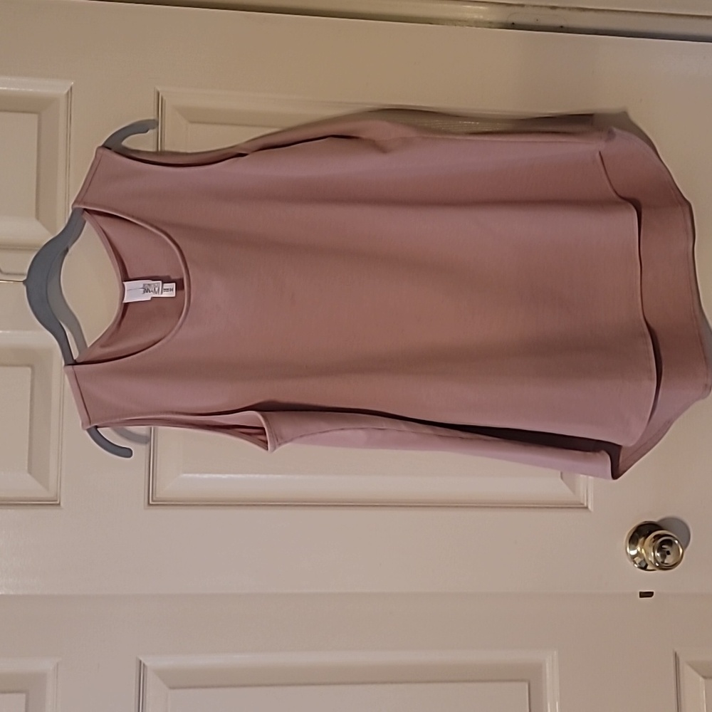 Another two-fer. Casual terry tanks in longer length. Priced to sell- purging!